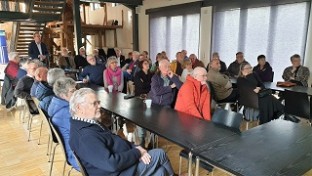 Treffen der Heimatvereine in der Wegberger Mühle. Foto: Hermann-Josef Heinen
