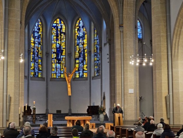 Gedenkfeier Rheinadahlen, St. Helena, 25.02.2025, Foto: Hermann-Josef Heinen