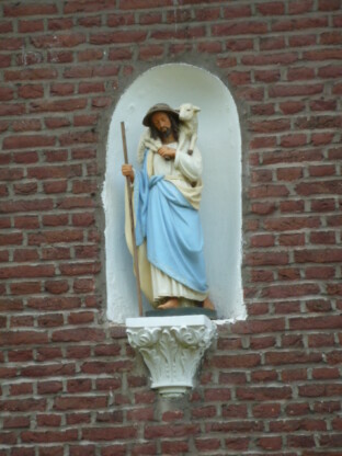 Pfarrhaus Rath-Anhoven, Detail, Foto: Heinen 2011