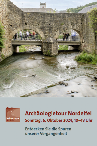 Plakat Archäologietour Nordeifel 2024